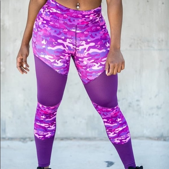 GRRRL Mesh Next Level Leggings - Picture 8 of 8